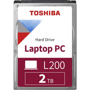 Toshiba L200, 2TB, SATA-III, 5400RPM, cache 128MB, 7 mm