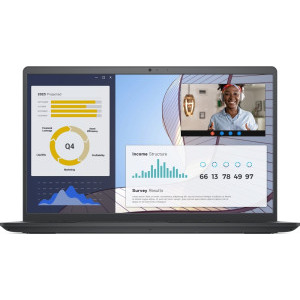 DELL 15.6'' Vostro 3535, FHD 120Hz, Procesor AMD Ryzen™ 7 7730U (16M Cache, up to 4.5 GHz), 16GB DDR4, 512GB SSD, Radeon, Linux, Carbon Black, 3Yr ProSupport