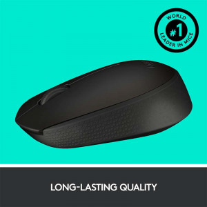 Logitech B170, Wireless, Black