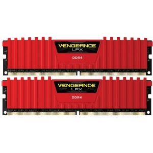 Corsair Vengeance LPX Red 8GB DDR4 3600MHz CL18 Dual Channel Kit