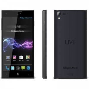 Kruger&Matz Live 2 KM0413, Quad Core, 4GB, 1GB RAM, Dual SIM, 4G, Black