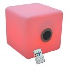 Ibiza Light Boxa portabila Cube2020, 6 LED-uri RGB