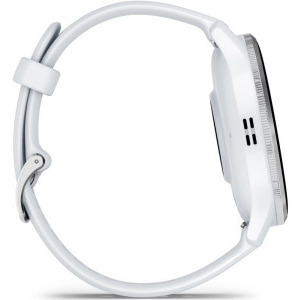 Garmin Venu 3, GPS, Wi-Fi, curea silicon, 45mm, Silver/Whitestone