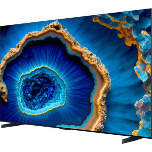 TCL Smart TV QLED Mini LED 98C805 Seria C805 248cm gri-negru 4K UHD HDR