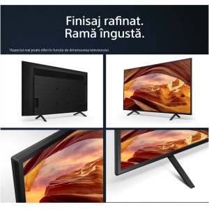 Sony Smart TV KD-43X75WL Seria X75WL 108cm negru 4K UHD HDR