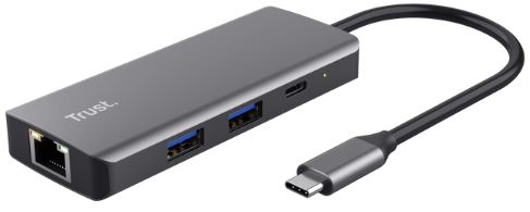 Hub USB Trust Dalyx 6-in-1 Multiport Adapter