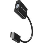 Adaptor AXAGON 1x DisplayPort 1.1a Male - 1x VGA Female, 0.16 m, negru
