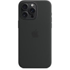 Apple Protectie pentru spate, material silicon, cu MagSafe pentru iPhone 15 Pro Max, culoare Black