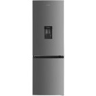 Combina frigorifica Heinner HCNF-HM291XWDF+, 291 L, Clasa F, No Frost, Dozator de apa, Control electronic, 186 cm, Inox