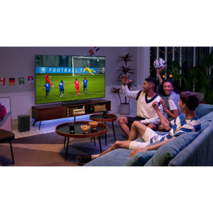 TCL Smart TV QLED Mini LED 75C805 Seria C805 189cm gri-negru 4K UHD HDR