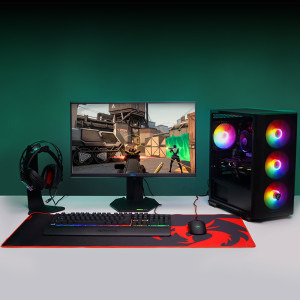 PC・モニター セット　Ryzen 5 3600 /RX 570(8GB) PC Gaming ZMEU Battle Pack (include PC Gaming , Monitor Gaming