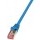 Cablu retea Logilink PrimeLine CAT6 Patch Cable S/FTP 1.5m blue