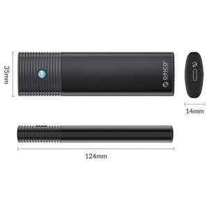 Orico PWM2-G2A M.2 NVMe USB 3.0 negru