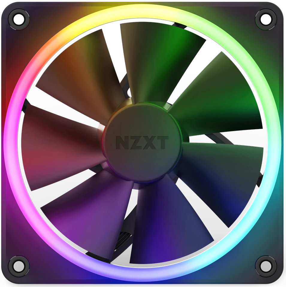 Ventilator / radiator NZXT F120 RGB 120mm Black