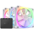 Ventilator NZXT F120 RGB 120mm White Three Fan Pack