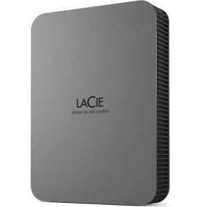 LaCie Mobile Drive Secure 5TB USB-C 3.2 Gen 1 Silver