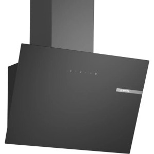 Hota Bosch decorativa DWK65DK60, Putere de absorbtie 550 m3/h, 4 trepte de viteza, 60 cm, Negru