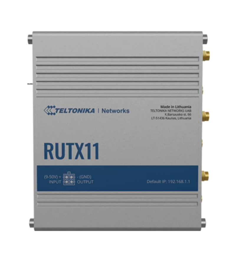 Router wireless Teltonika Gigabit RUTX11 Dual-Band 4G