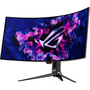 ASUS Gaming ROG Swift PG39WCDM Curbat 39 inch UWQHD OLED 0.03 ms 240 Hz USB-C HDR FreeSync Premium Pro & G-Sync Compatible