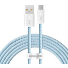 Cablu de date / adaptor Baseus Dynamic, USB Male la USB-C Male, 100 W, 2 m, Blue
