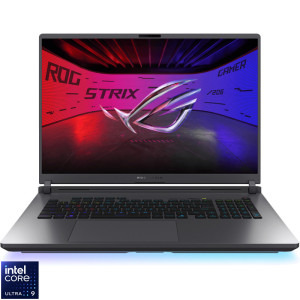 Laptop ASUS Gaming 18 ROG Strix G18 G815LM, 2.5K 240Hz, Procesor Intel® Core™ Ultra 9 275HX (36M Cache, up to 5.40 GHz), 16GB DDR5, 1TB SSD, GeForce RTX 5060 8GB, No OS, Eclipse Gray