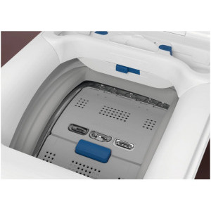 Electrolux verticala EW7TN3272, 6 kg, 1300 RPM, Clasa B, Inverter, SteamCare, Soft Opening, Alb