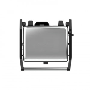 AENO Gratar electric EG2, 2000W, Deschidere 180°, Negru/Argintiu
