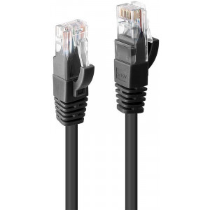 LINDY LY-48078 CAT6 Patch Cable U/UTP 2m Black