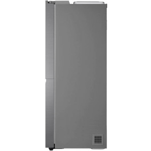 LG GSLV70PZTE, 635 L, Total No Frost, Dozator apa, Door Cooling, Clasa E, 179 cm, Argintiu