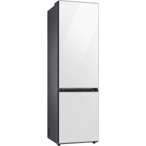Samsung RB38A7B5312/EF, Bespoke, 387 L, Full No Frost, Twin & Metal Cooling, Cool Select+, Digital Inverter, Clasa C, 203 cm, Sticla alba