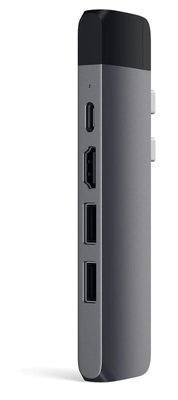 Satechi USB-C Pro Hub 1x HDMI 4K, 2x USB3.0, 1x USB-C, Space Grey