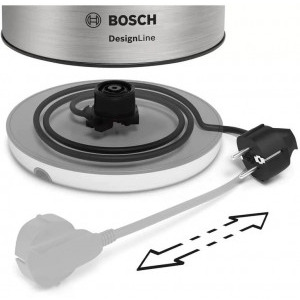 Bosch Designline TWK4P440, 2400W, 1.7L, Inox