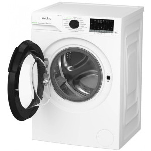 Arctic APLM3WFSU38412W, 8 kg, 1400 RPM, Clasa A, Silent Inverter, SaveInAll, IronExpress, Flow Control, HomeWhiz, Alb