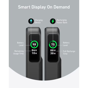Anker MagGo, 10000 mAh, 27W, 1x USB-C, pentru seria iPhone 12/13/14/15, Black
