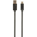 Cablu de date / adaptor Gembird USB Male la USB-C Male, 36 W, 0.1 m, Black