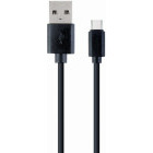 Cablu de date / adaptor Gembird USB Male la USB-C Male, 1 m, Black