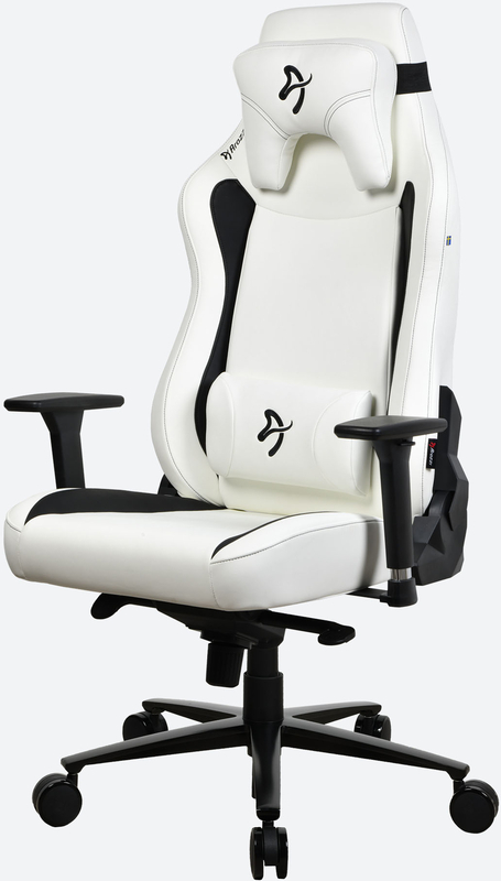 Scaun gaming Arozzi Vernazza XL Soft PU White