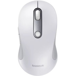 Mouse Baseus F02 Wireless & Bluetooth White