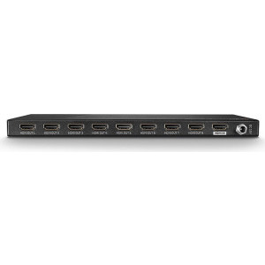 LINDY 1x HDMI Female - 8x HDMI Female, Black