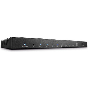 Adaptor LINDY 1x HDMI Female - 8x HDMI Female, Black