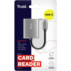 Trust Dalyx Aluminium USB-C Silver