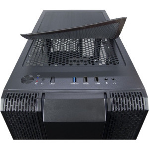 Inter-Tech X-3601 Impulse Micro Black
