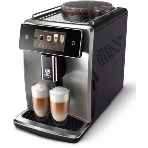 Philips Saeco SM8785/00, 1500W, 15bar, 1.7L, Argintiu/Negru