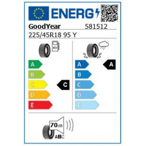 Goodyear EagleF1Asymm6225/45R18 95Y