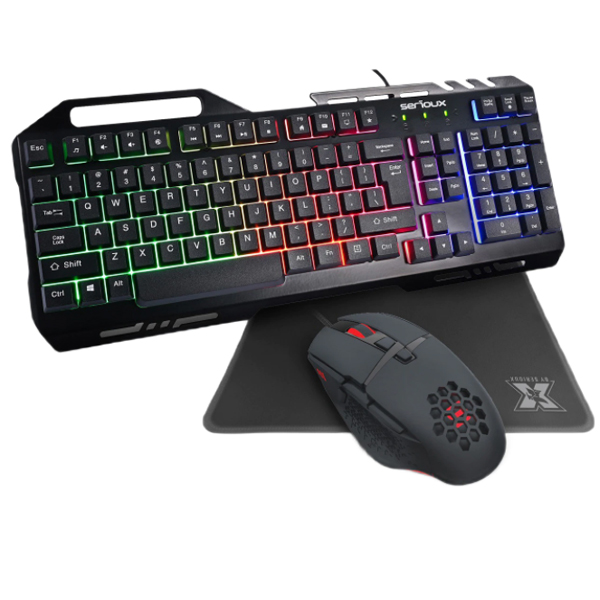 Kit Gaming Serioux 3-in-1 Tobis