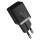 Incarcator retea Baseus Quick Charge 30W, 1x USB-C, Black + cablu USB-C