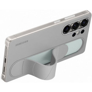 Samsung Capac protectie spate Standing Grip Gray pentru Galaxy S25 Ultra (S938)