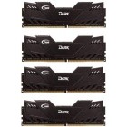 TeamGroup Dark Black 16GB DDR4 3000MHz CL16 Quad Channel Kit