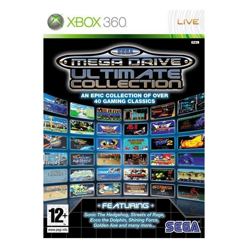 Joc Sega SEGA MEGA DRIVE ULTIMATE COLLECTION CLASSICS pentru Xbox 360 ...