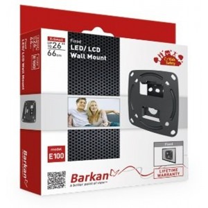 Barkan E100, 15 - 26 inch, negru